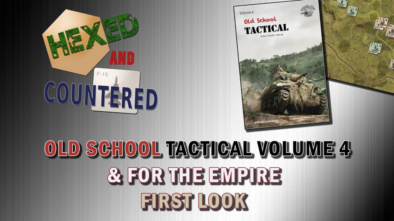Old School Tactical Volume 4 & Expansion: First Look