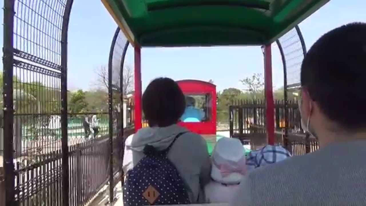 刈谷ハイウェイオアシス　新登場のかも・かもポッポーに乗車