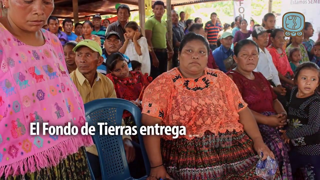 Entrega Finca Lagartos, Panzós, Alta Verapaz
