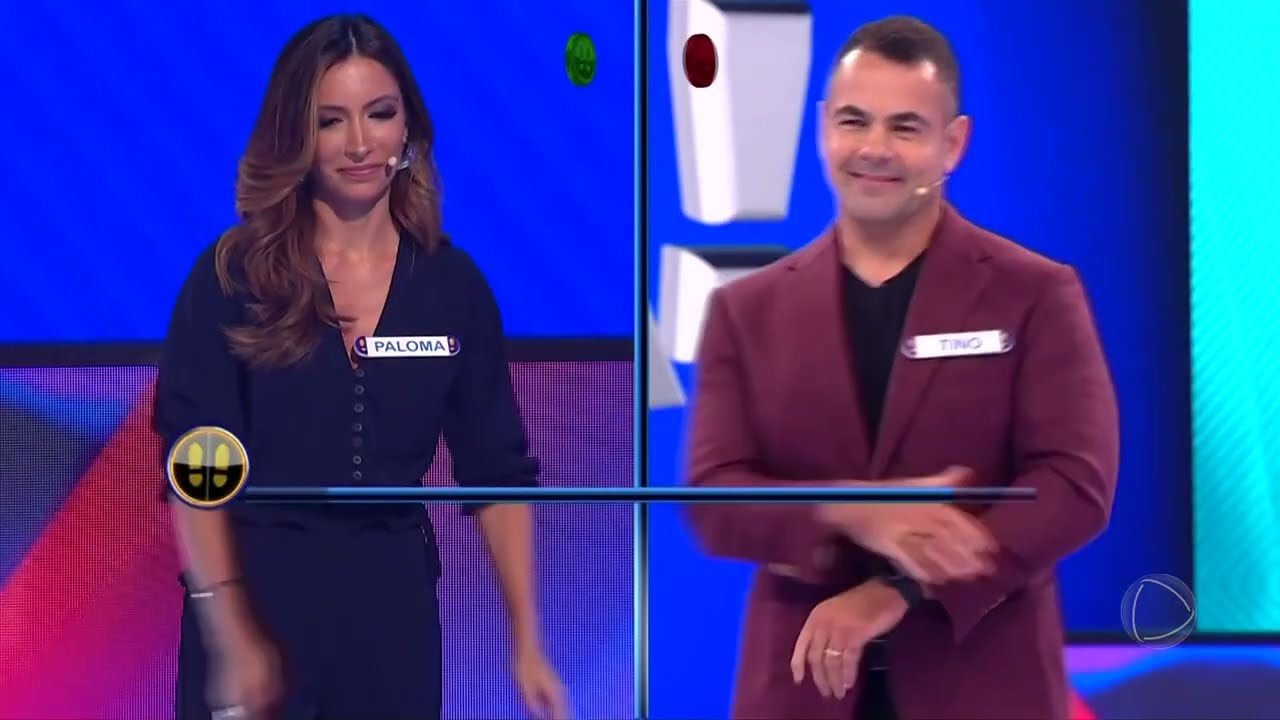 ACERTA OU CAIA: Paloma Poeta derruba Tino Júnior em disputada acirrada na última rodada