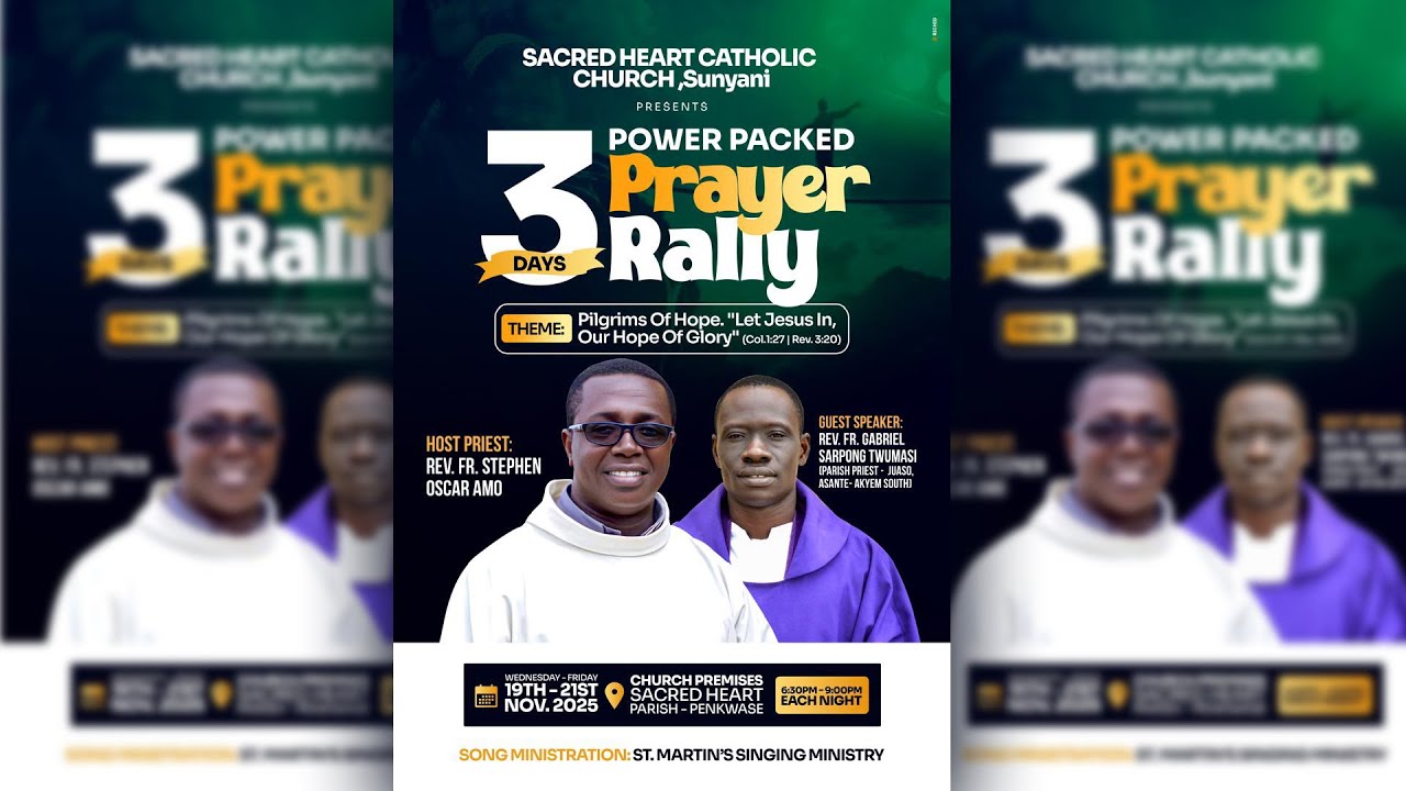 3 DAYS POWER PACKED PRAYER RALLY (Day 1 )