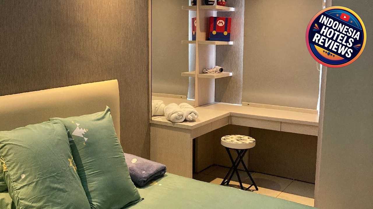 Studio Green Bay Pluit Apartment Near Baywalk Mall | Jakarta, Indonesia | Hotel Review 🛏️
