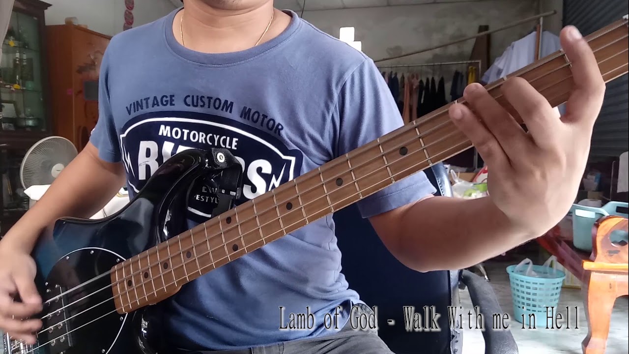 Lamb of God - Walk With me in Hell - Bass cover by Jo Bassist