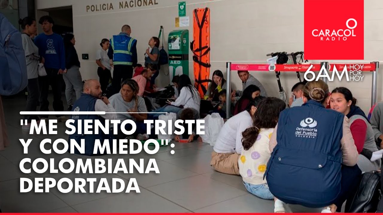 El duro relato de Mabel, una migrante que llegó de EE.UU junto a sus 4 hijos | Caracol Radio