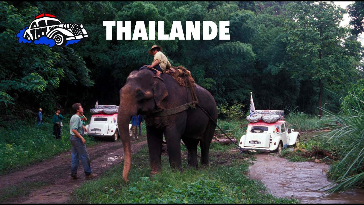 USHUAIA TV 1989 - Tour du Monde en Traction THAILANDE
