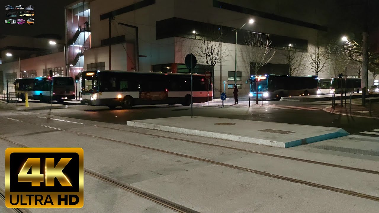 3 mars 2021 - Dépôt de Vitry - 5:40 - Quelque sorties de bus