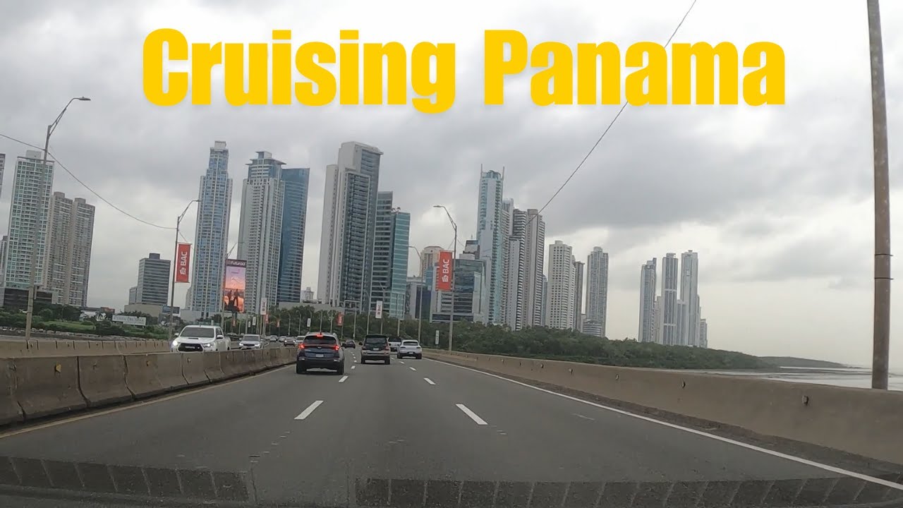 Panama City | Driving to the Airport | Sky Views | Epic Skylines | Suburbs and Much More