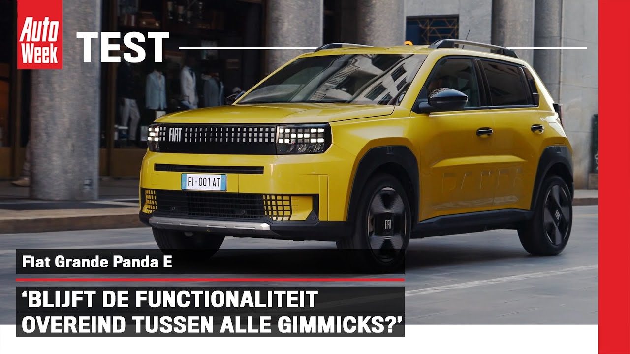 Test: Fiat Grande Panda E - Het Italiaanse alternatief voor de Citroën C3