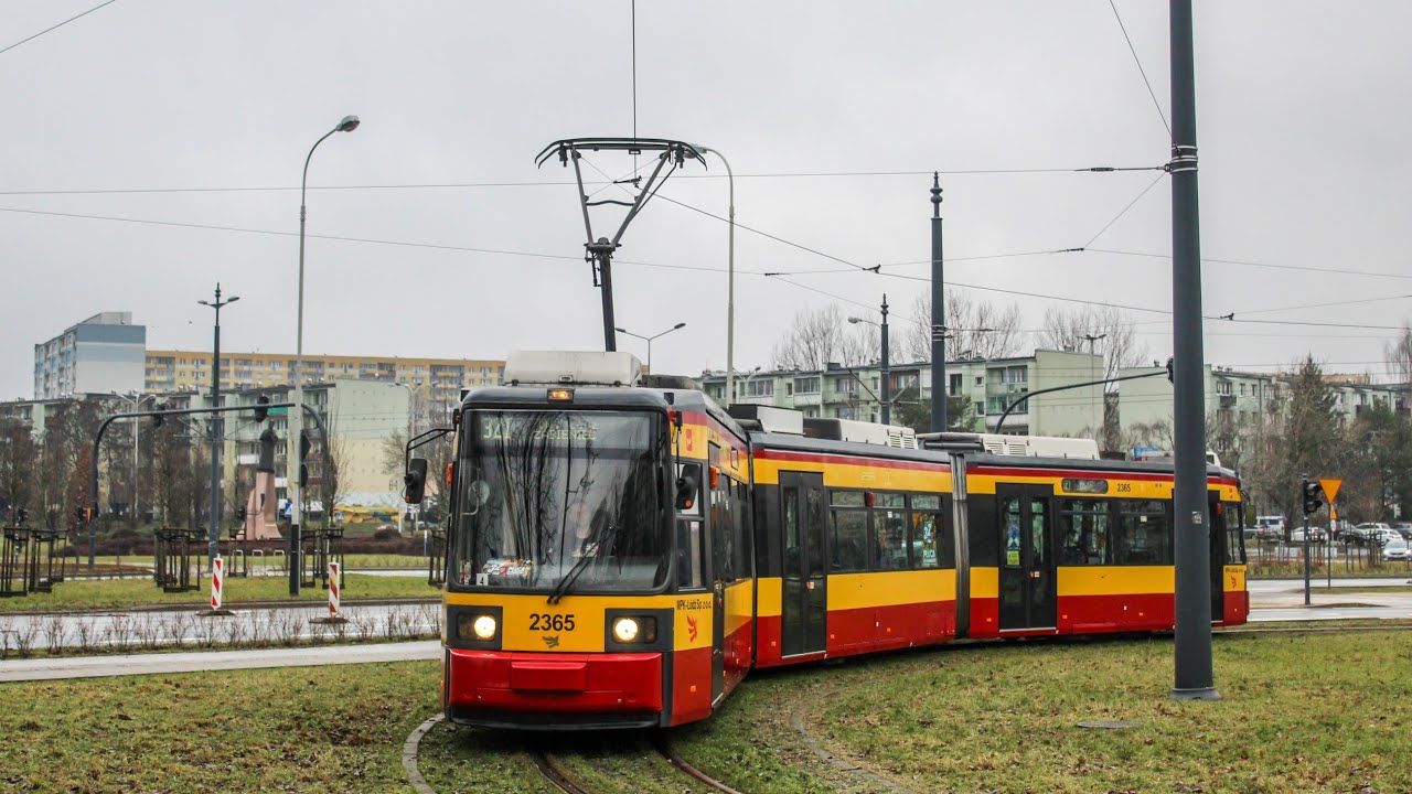 Przejazd [Tram Front View] [前面展望]: AEG GT6M-ZR #2365 