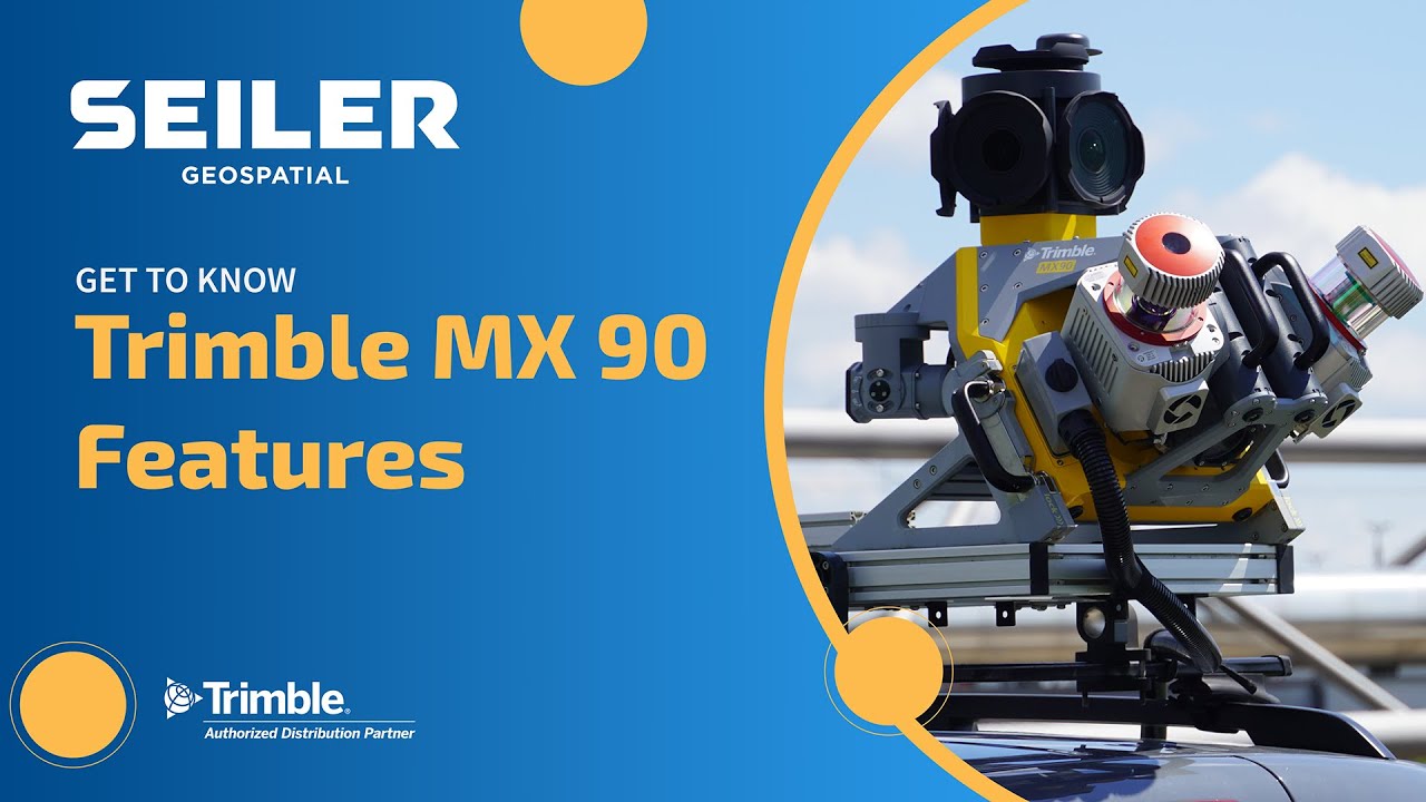 Ознакомьтесь с функциями Trimble MX 90