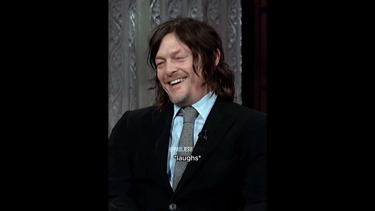 Norman Reedus Mocks Glenn's Death | S07E01 | The Walking Dead Edit #shorts