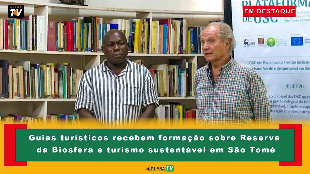Guias turísticos recebem formação sobre Reserva da Biosfera e turismo sustentável em São Tomé