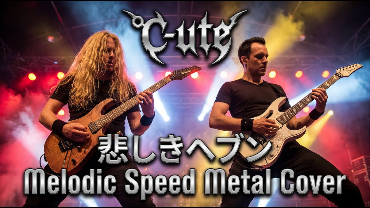°C-ute – 悲しきヘブン [Melodic Speed Metal English AI Cover]