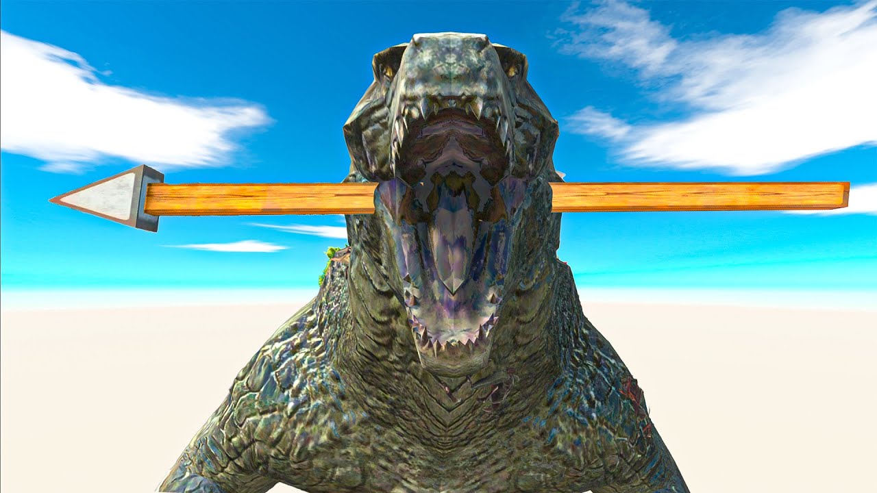 Little Godzilla Race Parkour- Animal Revolt Battle Simulator