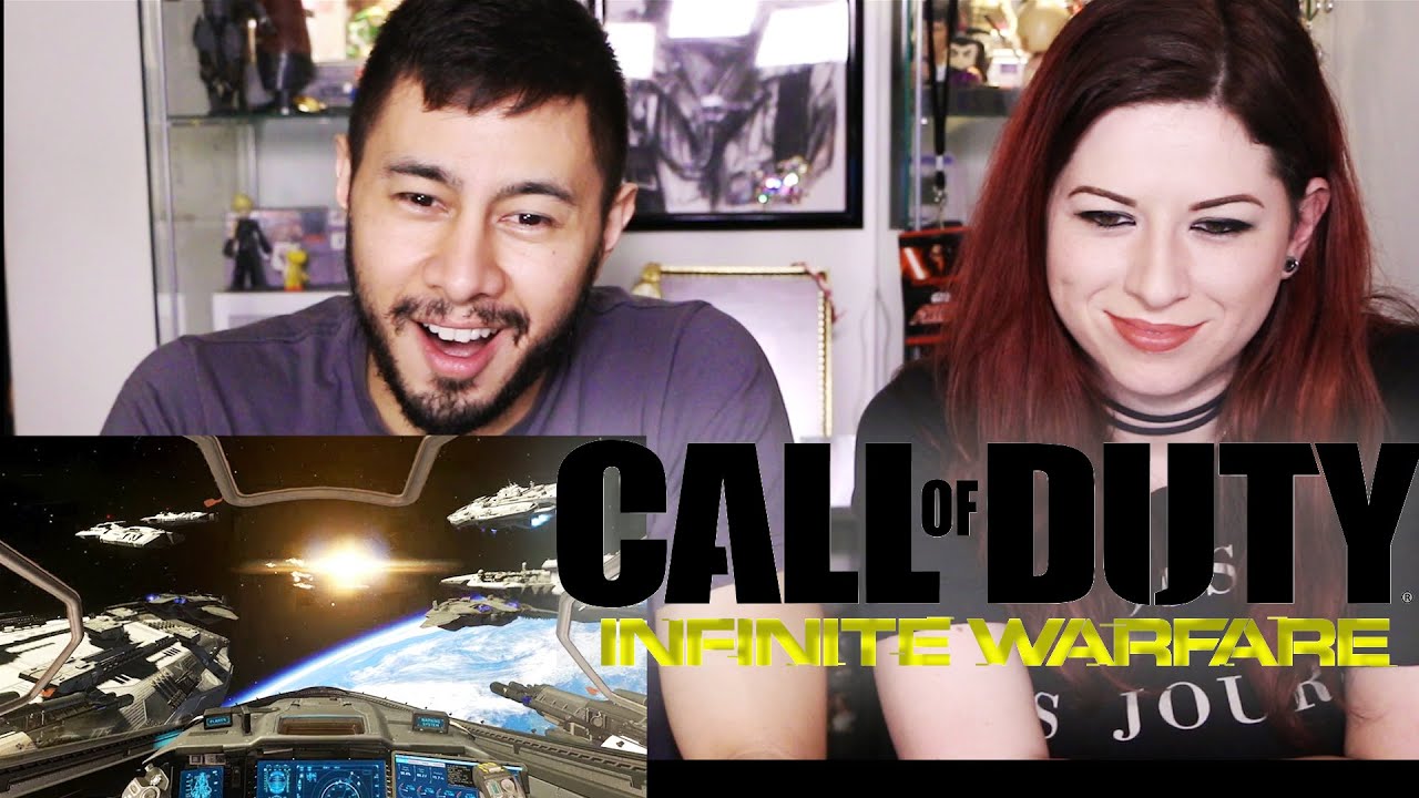 Call of Duty Infinite Warfare Reveal Trailer REACTION