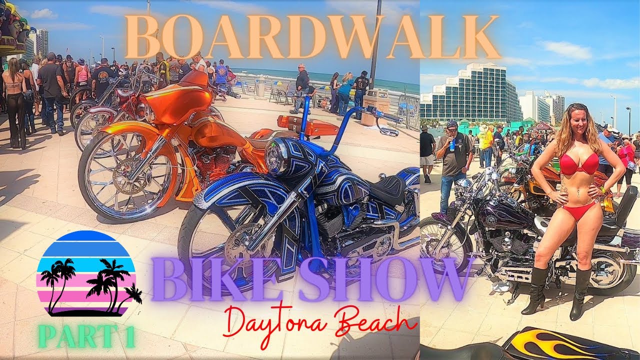 Boardwalk Bike Show 2023 | Daytona Beach | Bike Week | Part 1