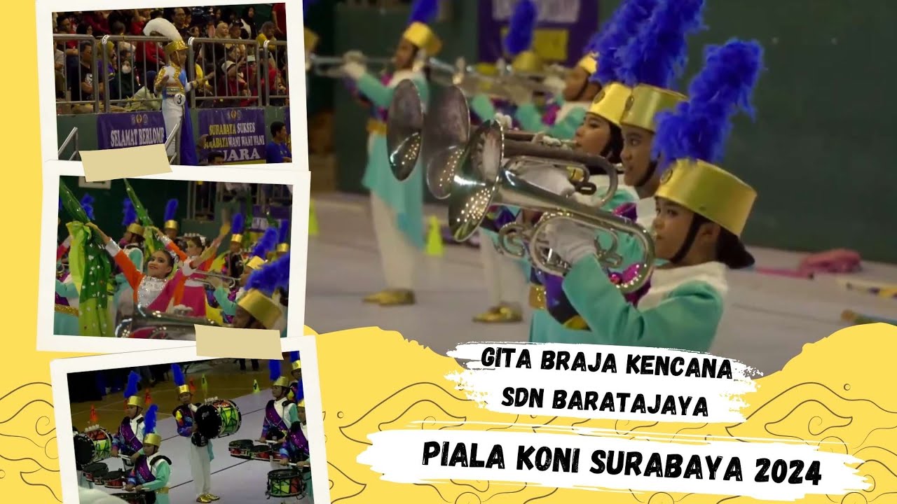GITA BRAJA KENCANA - JUARA 1 DISPLAY KLASEMEN SD BRASS - PIALA KONI SURABAYA 2024