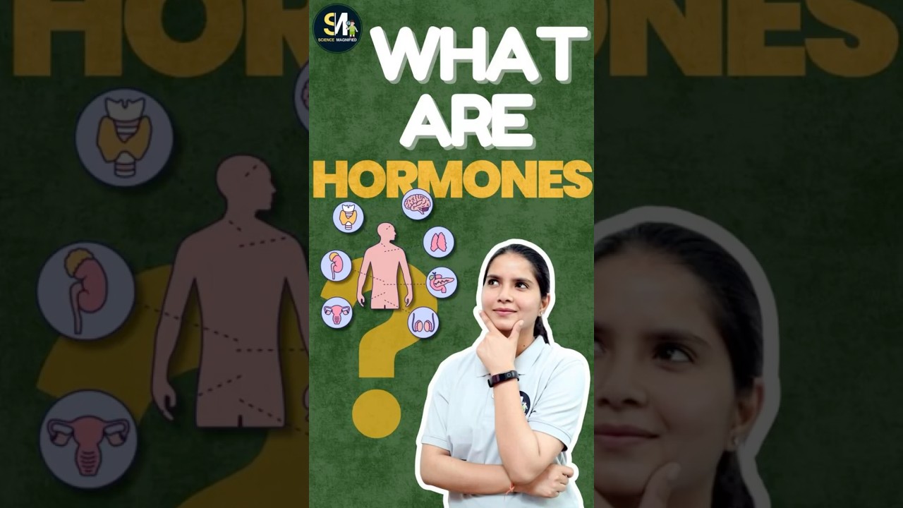 🔥Hormones Kya Hote Hain? | Body Control System Explained 