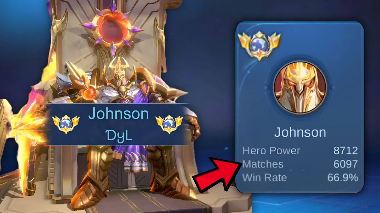 TOP GLOBAL JOHNSON SOLO RANK FULL GAMEPLAY!! (No cut, no edit) - Mobile Legends