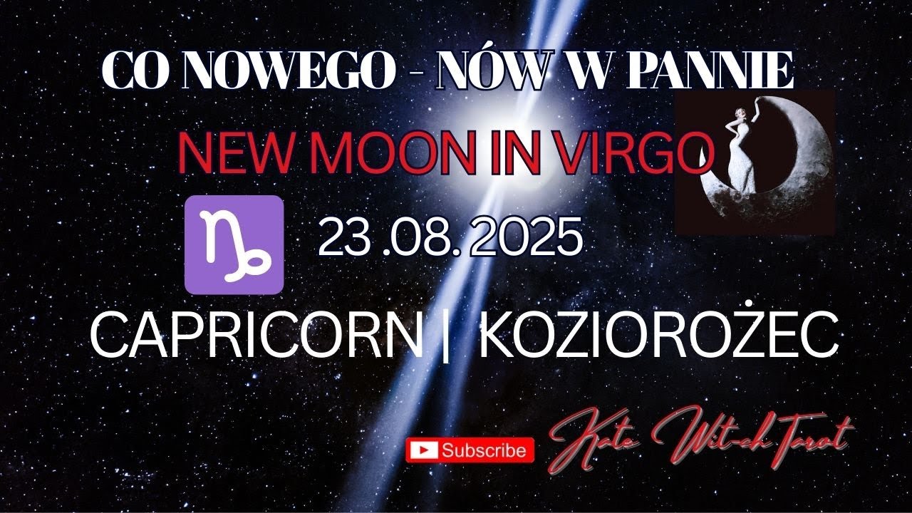 ♑#Capricorn #Koziorożec New Moon in Virgo | Tarot Reading August 23, 2025 🔮💫