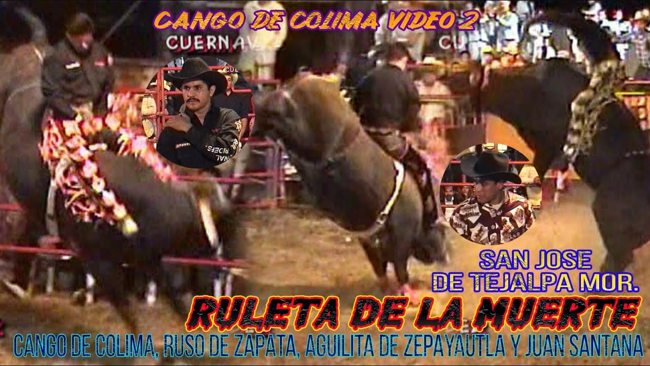 2o VIDEO DE LA SECUENCIA DE LOS ULTIMOS JARIPEOS DONDE PARTICIPO EL CANGO | RULETA EN TEJALPA MOR