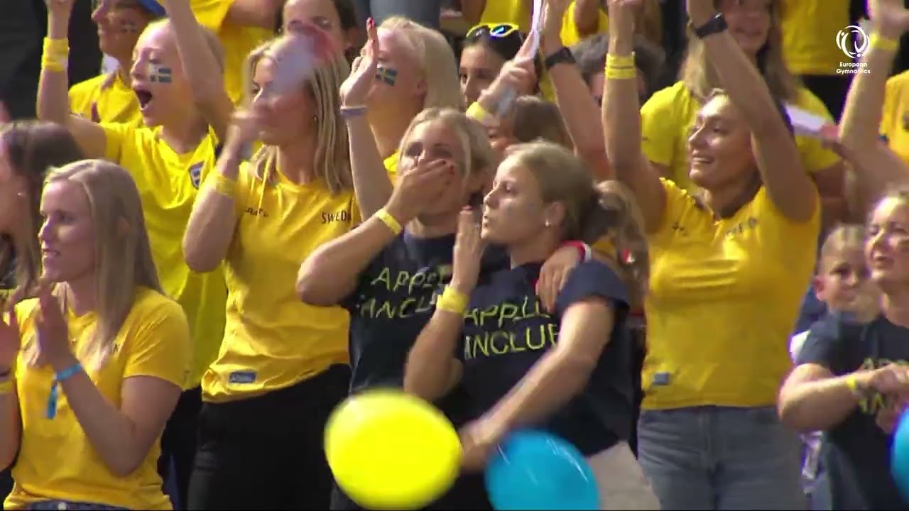 Sweden - 2022 TeamGym European Champion, senior women's team