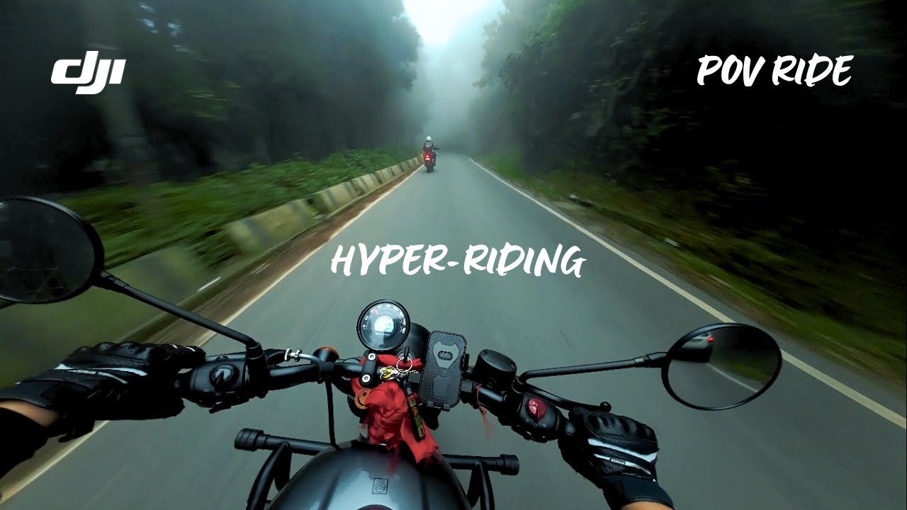 Thrilling Group Ride on Royal Enfield Hunter 350 | POV + RAW Sound Experience