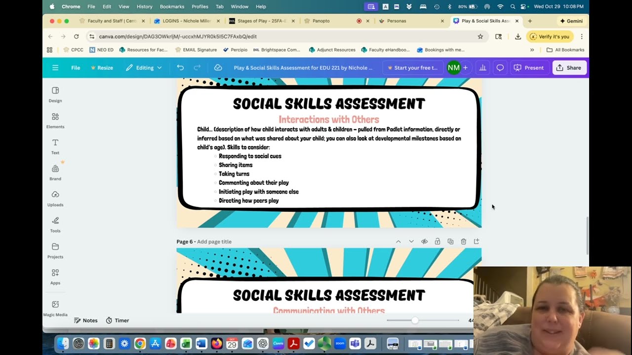 Overview of the Play and Social Skills Assessment