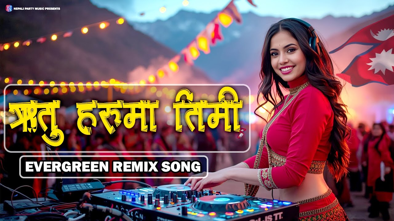 Rituharuma Timi Remix ❤️ Evergreen Nepali Song | Nepali Party Music