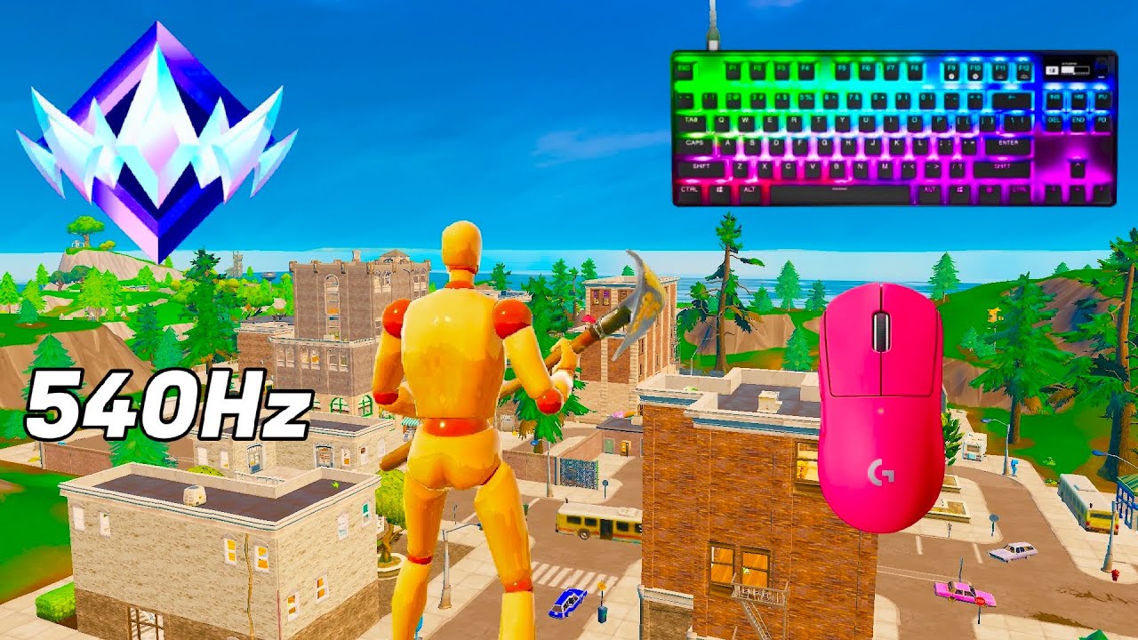 Fortnite Unreal Ranked Reload On PC | Keyboard & Mouse Gameplay | 360 FPS | 4K