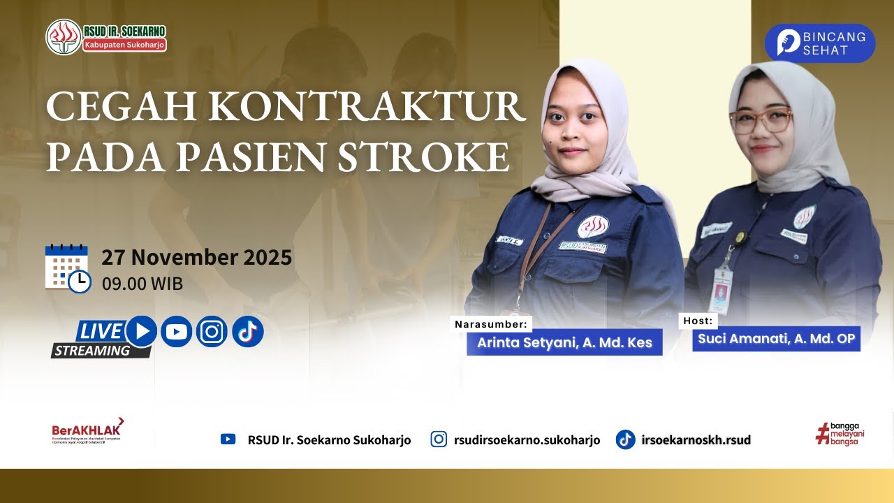 Cegah Kontraktur pada Pasien Stroke