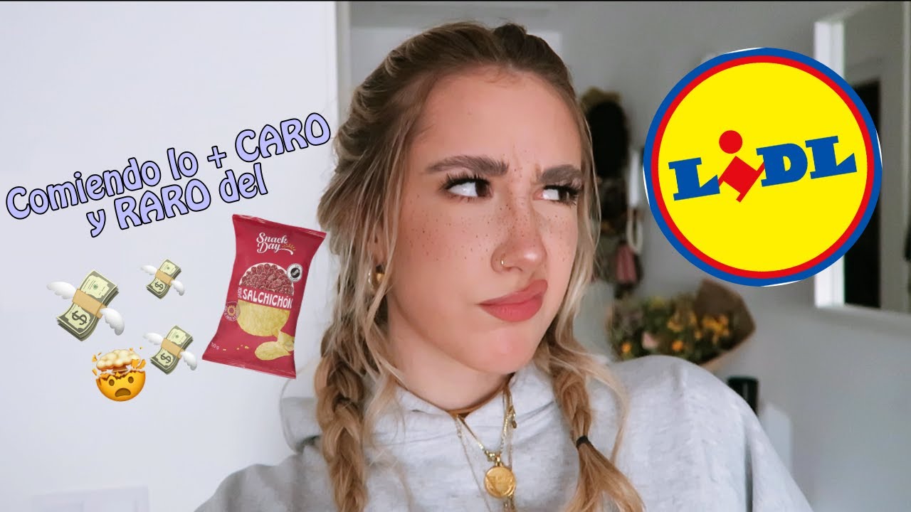 24H COMIENDO LO MÁS CARO DEL LIDL 💸🔥 | ItsJudith