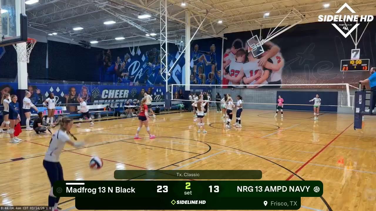 NRG 13 AMPD NAVY vs. Madfrog 13 N Black (2026.03.14)