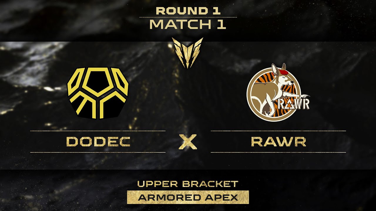 DODEC против RAWR | Бронированный Apex | Наземные бои 4 на 4 | День 1