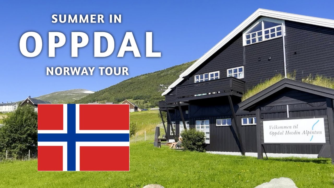 Summer walk in Oppdal Norway 4K 60FPS