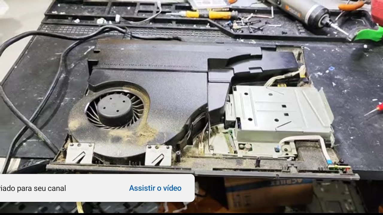 PS3 super Slim com defeito comprado de um amigo Será que deu bom?