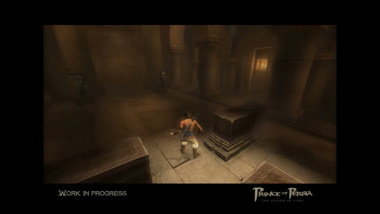 Prince of Persia: The Sands of Time Xbox demo unused levels gameplay + Tutorial