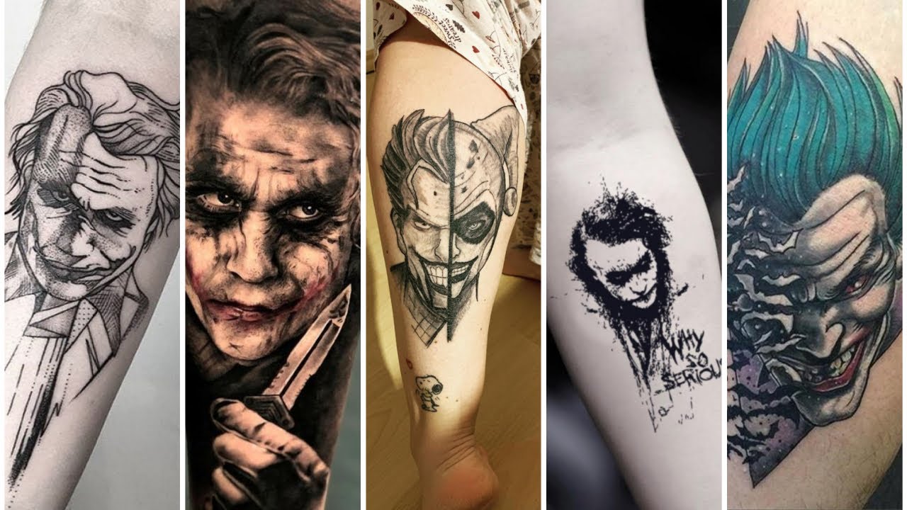 TOP 25+ Amazing JOKER Tattoo Design Ideas 2025 | BEST Joker Tattoos | Tattoos For ALL!