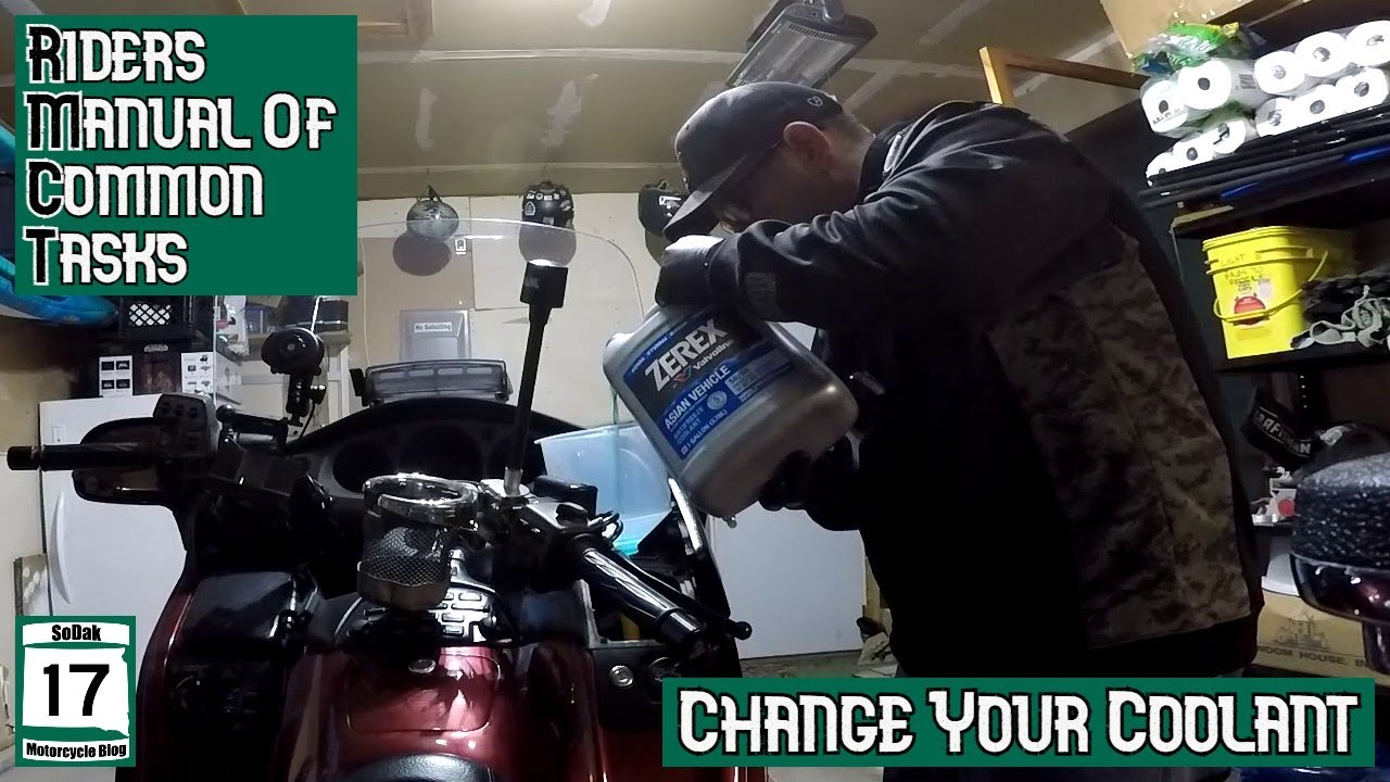 Motorcycle Coolant Change | Rider’s Manual of Common Tasks