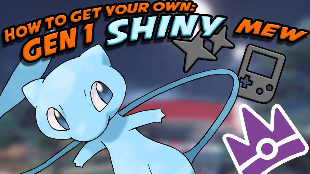Rarest of the rare: How to get a shiny Mew in Gen 1!!