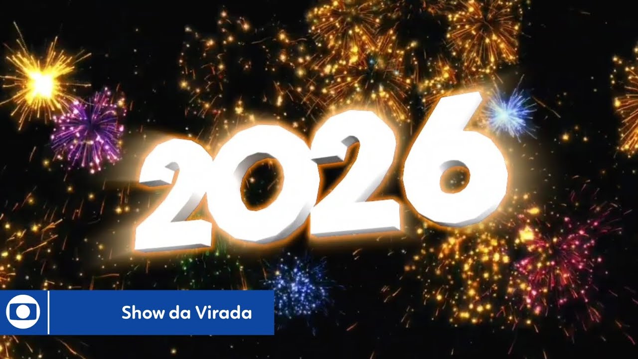 Show da Virada 2025/2026: Vinheta de boletim no padr&atilde;o de 2012/2013 (Quarta, 31/12/2025)