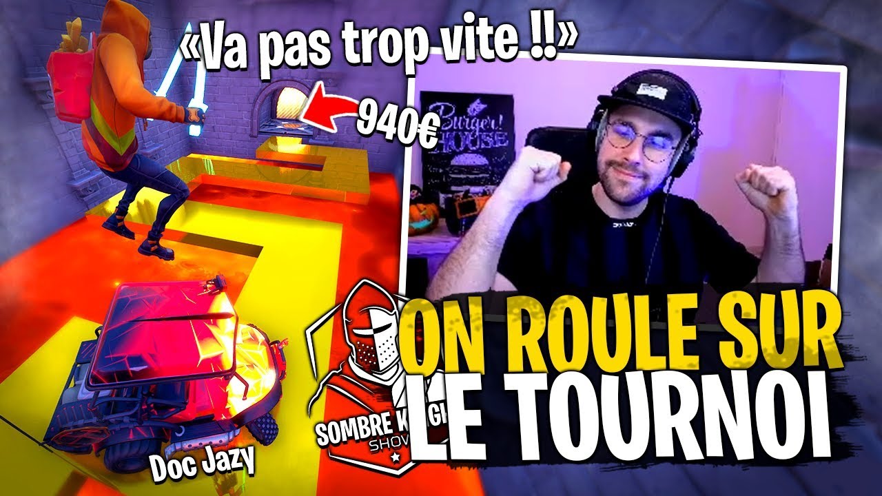 On réalise l'exploit avec Doc Jazy sur ce Tournoi Fortnite Créatif ! Deathrun, Edit, AIM...