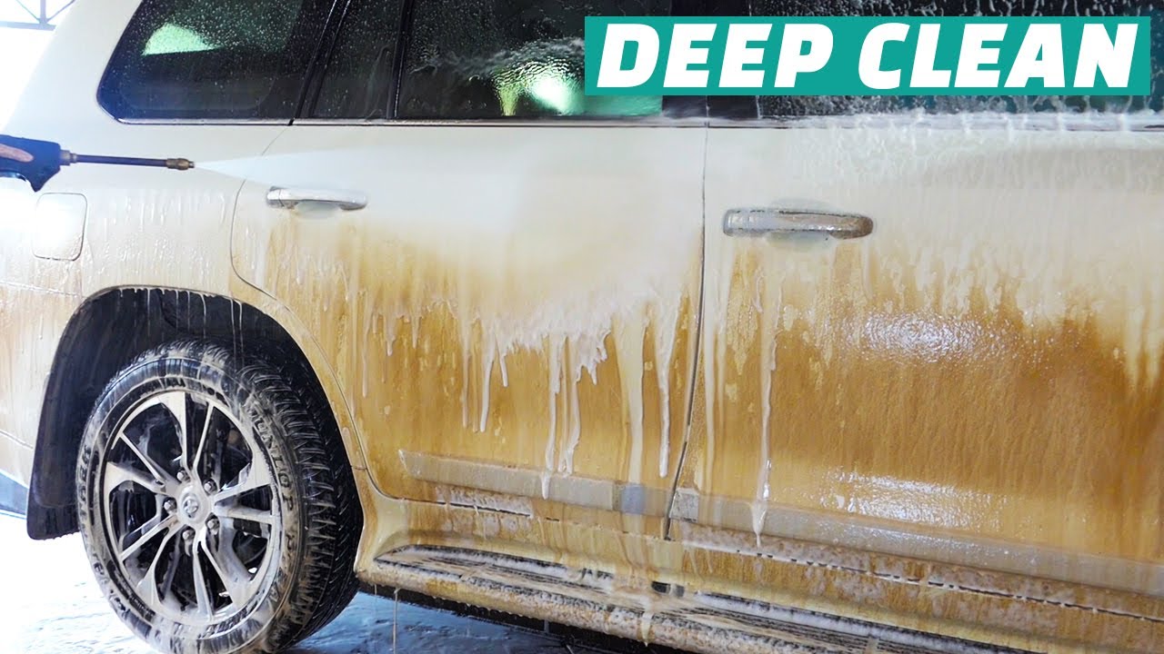 Washing the DIRTIEST​​ TOYOTA ​​Land Cruiser GXR V6