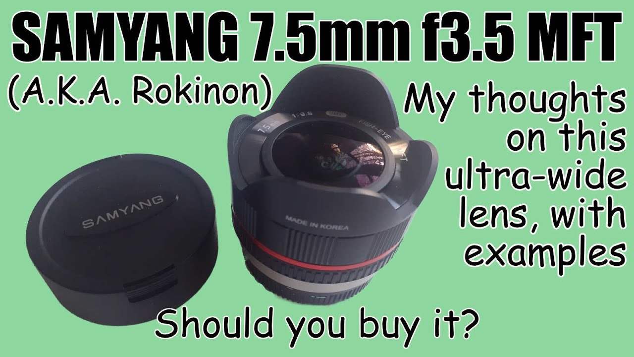 Samyang 7.5mm Lens Review + WINNER of the legacy lenses!