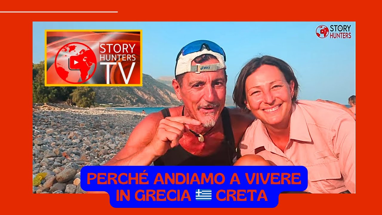 Lasciamo i nostri lavori e andiamo a vivere sulla più grande isola della Grecia 🇬🇷 Creta