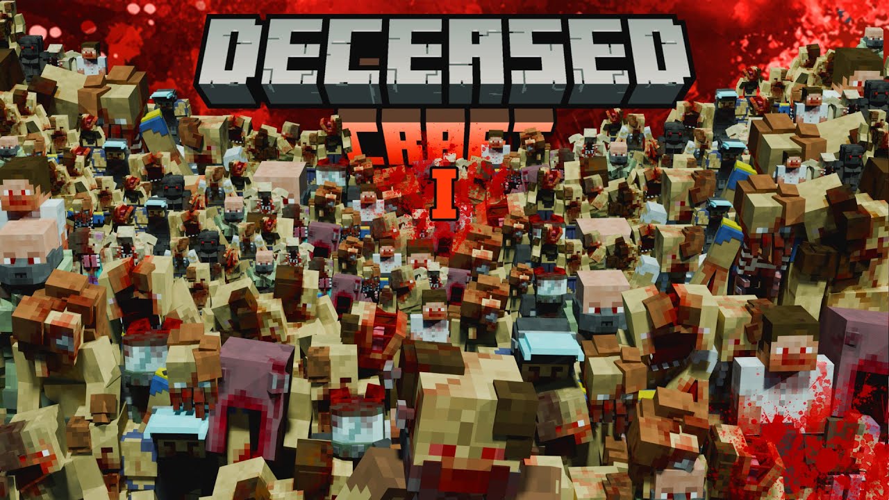 ХАРДКОРНЫЙ ЗОМБИ АПОКАЛИПСИС В МАЙНКРАФТЕ | DeceasedCraft х1