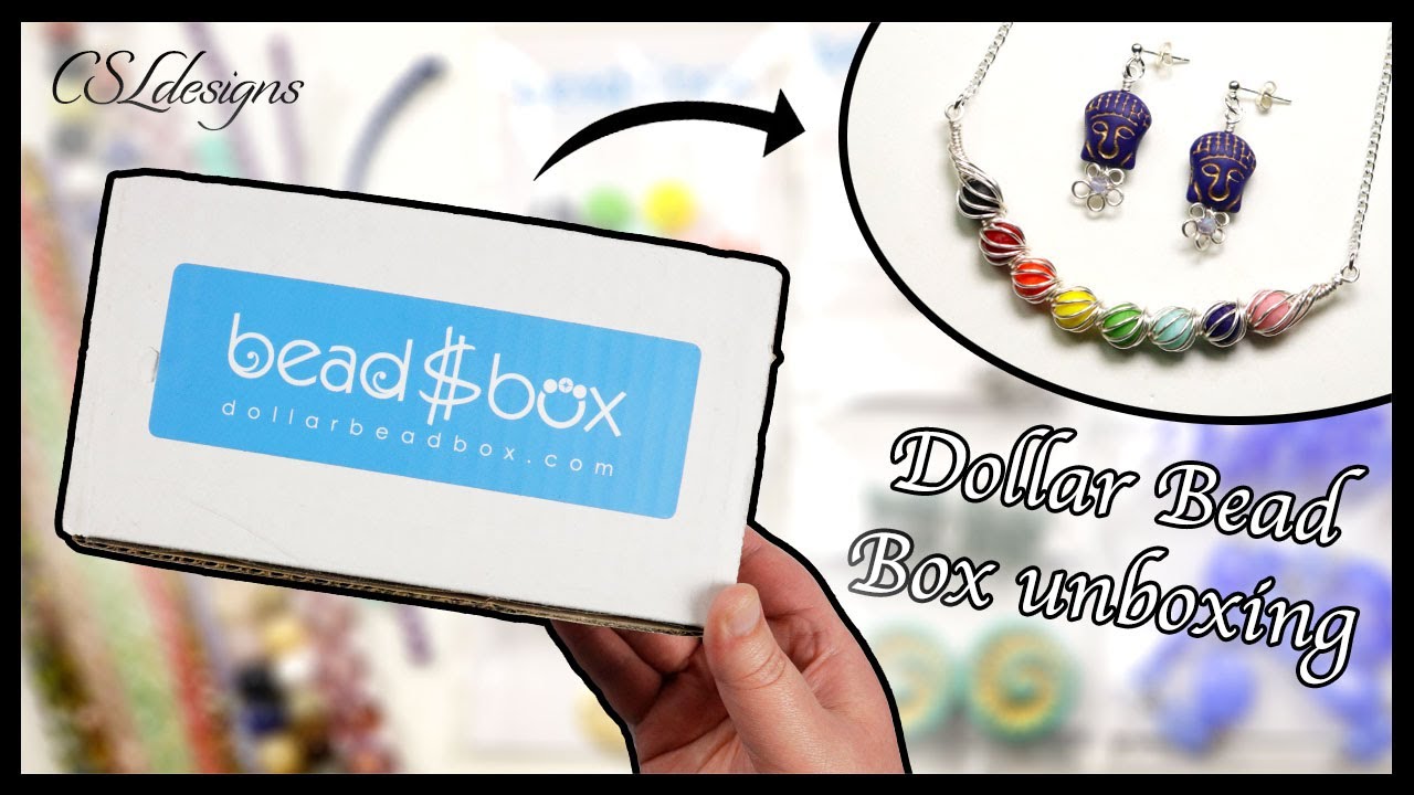 Chakra jewellery - learning new things! Dollar Bead Box unboxing March 2020