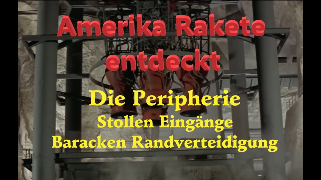 Amerikarakete 2 -  Erklärungen und Funde vor Ort - Luftbilder und DGM zeigen unbekannte Einfahrten