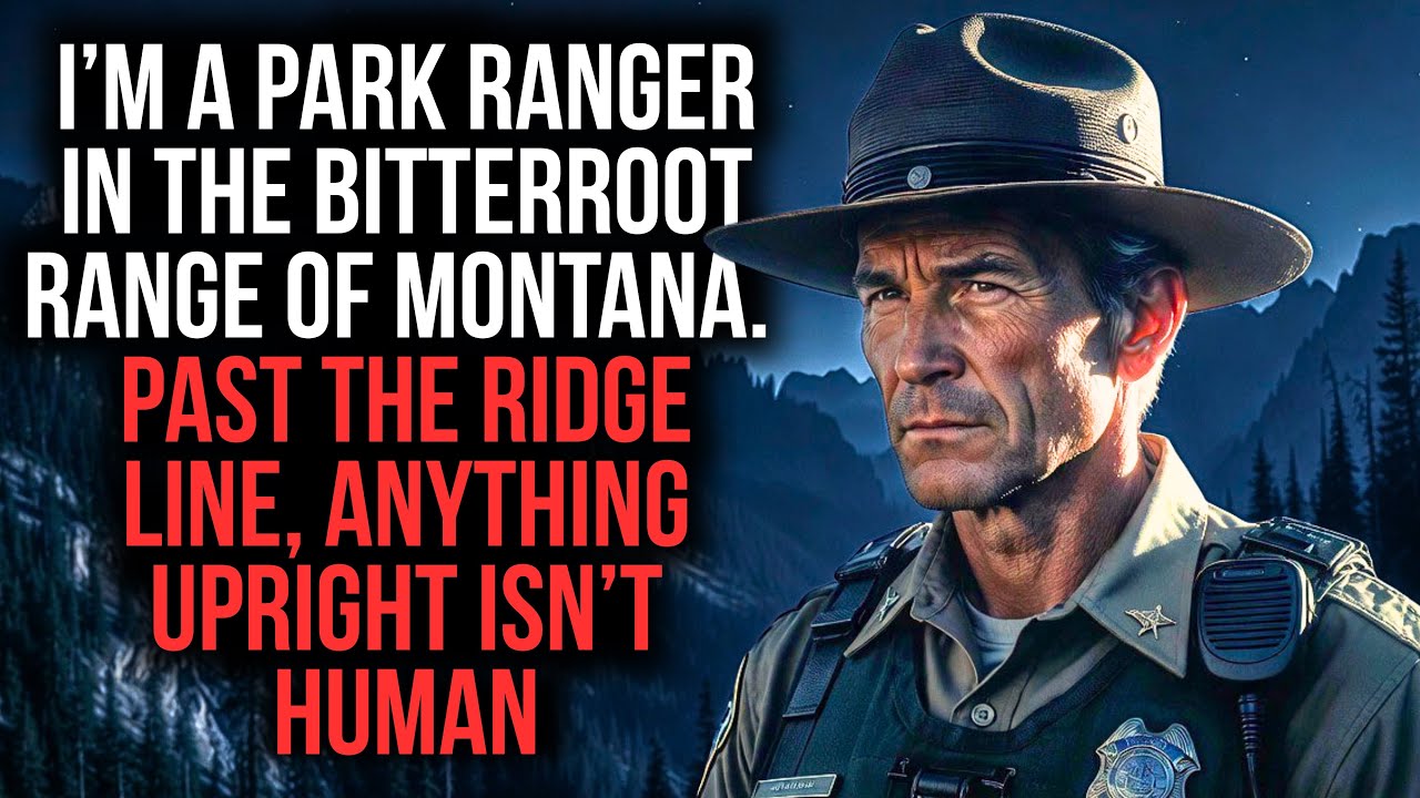 I’m a park ranger in the Bitterroot Range of Montana.Past the ridge line anything upright
