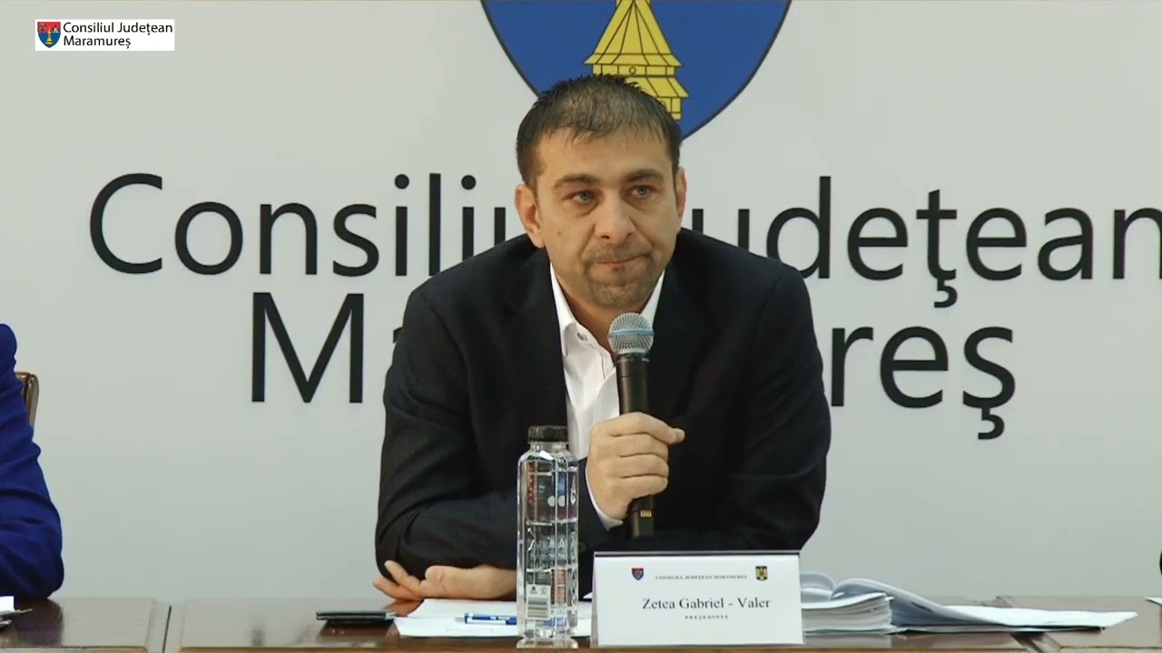 Şedinţa ordinară a Consiliului Judeţean Maramureş din 29.09.2025